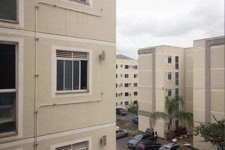 Vista da Sala de apartamento para alugar com 2 quartos, 44m² em Campo Grande, Rio de Janeiro