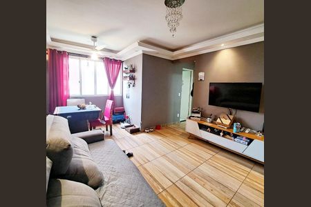 Sala de apartamento à venda com 2 quartos, 52m² em Bandeiras, Osasco
