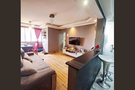 Sala de apartamento à venda com 2 quartos, 52m² em Bandeiras, Osasco