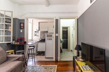 Sala de apartamento à venda com 1 quarto, 40m² em Centro Histórico de São Paulo, São Paulo