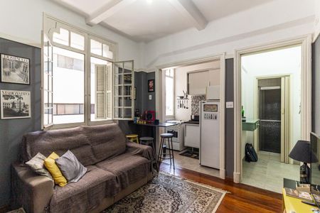 Sala de apartamento à venda com 1 quarto, 40m² em Centro Histórico de São Paulo, São Paulo