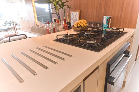 Apartamento à venda com 76m², 1 quarto e 1 vagaCozinha