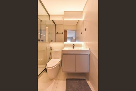 Apartamento à venda com 76m², 1 quarto e 1 vagaBanheiro da Suíte