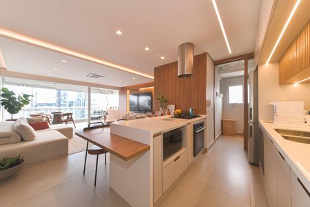 Apartamento à venda com 76m², 1 quarto e 1 vagaCozinha