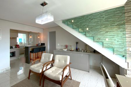 Sala de apartamento à venda com 2 quartos, 150m² em Ipiranga, Belo Horizonte