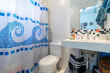 Apartamento à venda com 116m², 3 quartos e 2 vagasBanheiro da Suíte 3