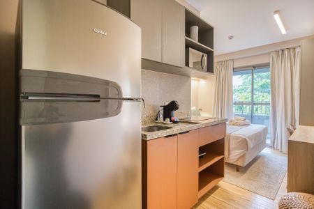 Studio de apartamento para alugar com 1 quarto, 23m² em Indianópolis, São Paulo
