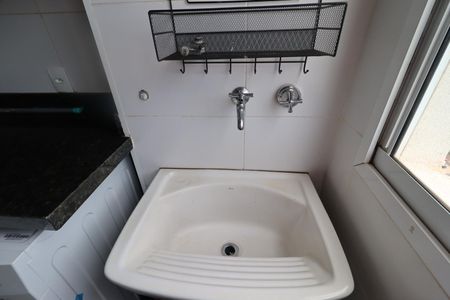 Cozinha de apartamento para alugar com 2 quartos, 54m² em Subsetor Oeste - 6 (o-6), Ribeirão Preto