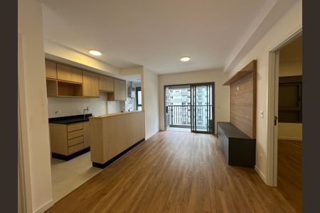 Sala de apartamento à venda com 1 quarto, 52m² em Alphaville Industrial, Barueri