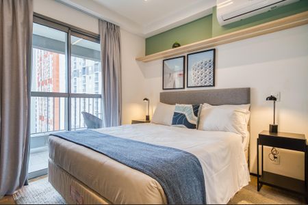 Studio de apartamento para alugar com 1 quarto, 23m² em Indianópolis, São Paulo