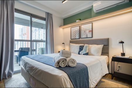 Studio de apartamento para alugar com 1 quarto, 23m² em Indianópolis, São Paulo