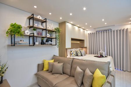 Studio à venda com 26m², 1 quarto e 1 vagaSala