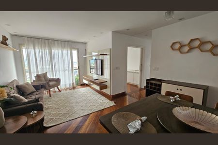 Sala de apartamento à venda com 3 quartos, 95m² em Alphaville Industrial, Barueri