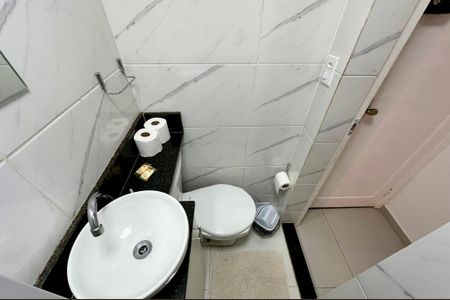 Banheiro de apartamento à venda com 1 quarto, 28m² em Centro, Rio de Janeiro