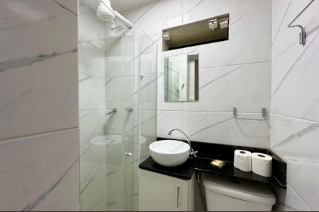 Banheiro de apartamento à venda com 1 quarto, 28m² em Centro, Rio de Janeiro