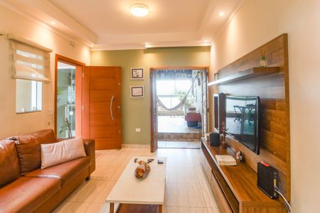 Sala  de casa à venda com 3 quartos, 180m² em Vila Nogueira, Diadema