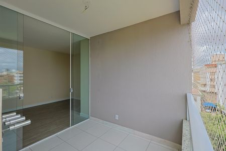 Varanda da Sala de apartamento à venda com 3 quartos, 72m² em Castelo, Belo Horizonte