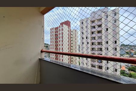 Varanda Sala de apartamento para alugar com 2 quartos, 56m² em Jardim do Estádio, Santo André