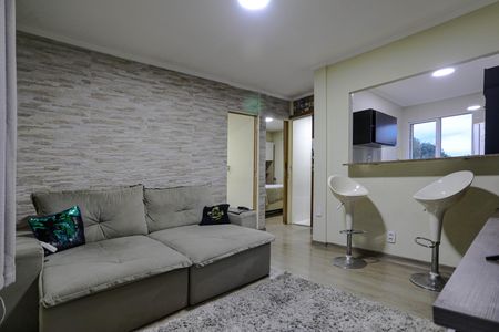 Sala de apartamento para alugar com 2 quartos, 48m² em Conjunto Residencial do Bosque, Mogi das Cruzes
