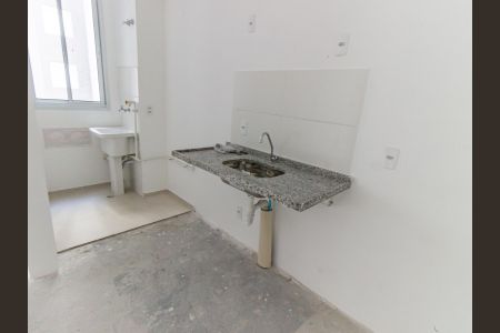 Apartamento à venda com 39m², 2 quartos e sem vagaCozinha e Área de Serviço