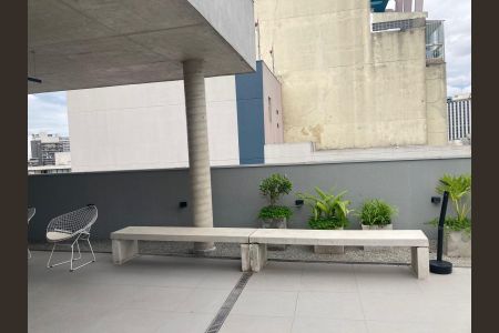 Apartamento para alugar com 26m², 1 quarto e sem vagaTerraço