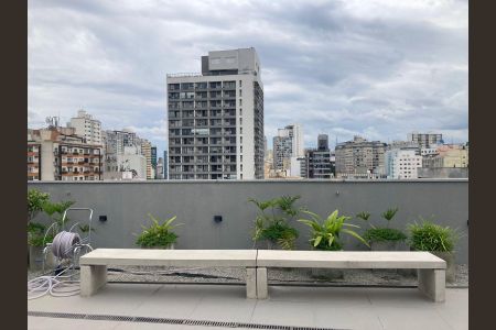 Apartamento para alugar com 26m², 1 quarto e sem vagaTerraço