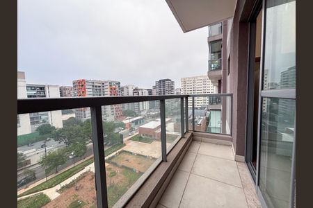 Studio para alugar com 25m², 1 quarto e sem vagaVaranda