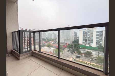 Studio para alugar com 25m², 1 quarto e sem vagaVaranda