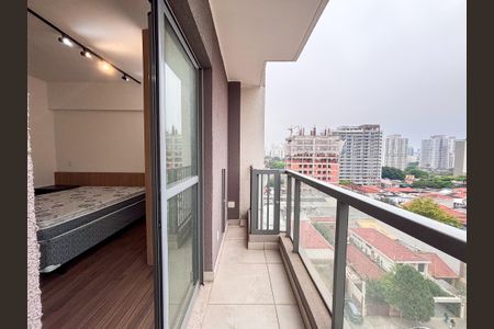 Studio para alugar com 25m², 1 quarto e sem vagaVaranda