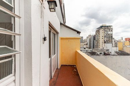 Varanda do Studio de kitnet/studio à venda com 1 quarto, 42m² em Vila Buarque, São Paulo