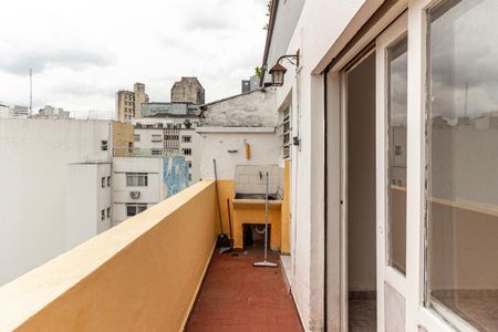 Varanda do Studio de kitnet/studio à venda com 1 quarto, 42m² em Vila Buarque, São Paulo