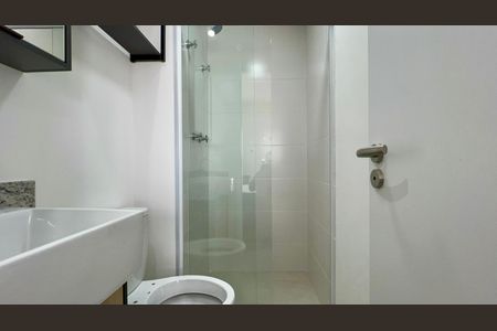 Studio para alugar com 25m², 1 quarto e sem vaga Studio para alugar com 25m², 1 quarto e sem vagaBanheiro