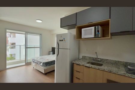 Studio para alugar com 25m², 1 quarto e sem vaga Studio para alugar com 25m², 1 quarto e sem vagaCozinha