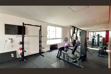 Apartamento para alugar com 45m², 1 quarto e 1 vaga Apartamento para alugar com 45m², 1 quarto e 1 vagaAcademia