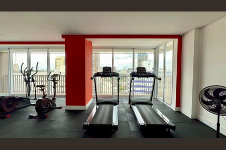 Apartamento para alugar com 45m², 1 quarto e 1 vaga Apartamento para alugar com 45m², 1 quarto e 1 vagaAcademia