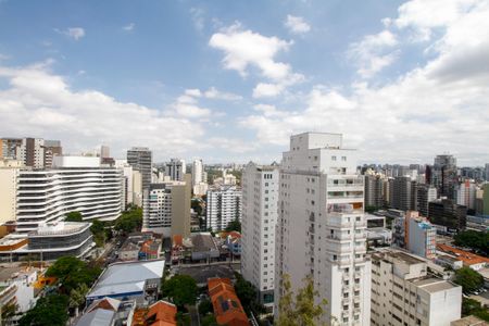 Vista da Varanda da Sala 1 de apartamento para alugar com 1 quarto, 116m² em Pinheiros, São Paulo