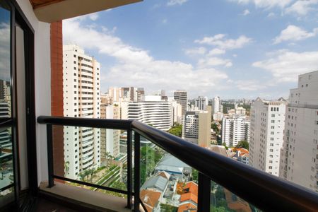 Apartamento para alugar com 116m², 1 quarto e 2 vagasVaranda e Vista da Suíte