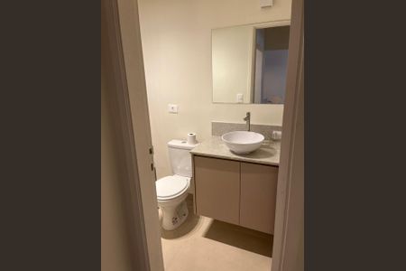 Banheiro de apartamento à venda com 1 quarto, 43m² em Jardins, São Paulo