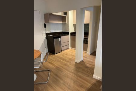 Sala de apartamento à venda com 1 quarto, 43m² em Jardins, São Paulo