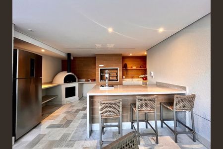 Apartamento para alugar com 55m², 1 quarto e 1 vaga Apartamento para alugar com 55m², 1 quarto e 1 vagaÁrea comum - Churrasqueira