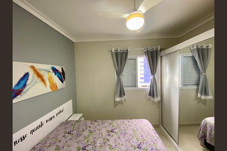 Suíte  de apartamento para alugar com 1 quarto, 53m² em Vila Caiçara, Praia Grande