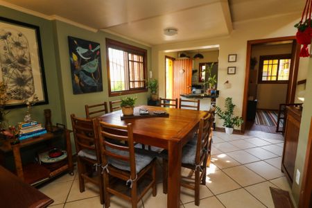 Sala de Jantar de casa à venda com 5 quartos, 268m² em Tristeza, Porto Alegre