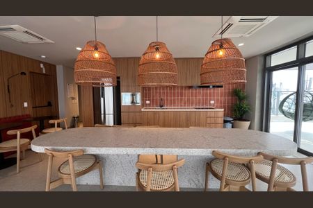 Studio para alugar com 33m², 1 quarto e sem vagaÁrea comum - Salão de festas