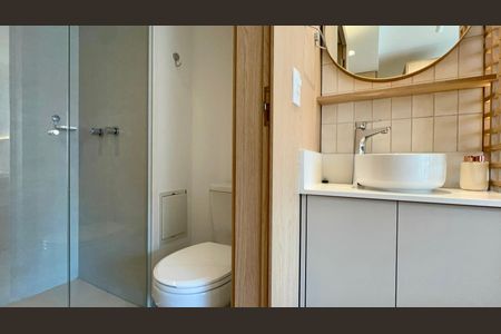 Studio para alugar com 33m², 1 quarto e sem vagaBanheiro