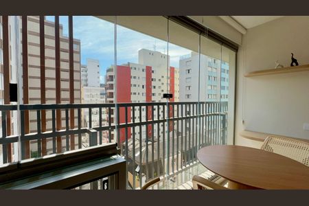 Sacada de kitnet/studio para alugar com 1 quarto, 33m² em Paraíso, São Paulo