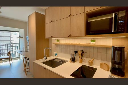 Studio para alugar com 33m², 1 quarto e sem vagaCozinha