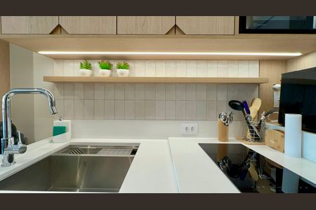 Studio para alugar com 33m², 1 quarto e sem vaga Studio para alugar com 33m², 1 quarto e sem vagaCozinha