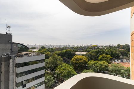 Varanda da Sala de Jantar de apartamento para alugar com 1 quarto, 32m² em Planalto Paulista, São Paulo