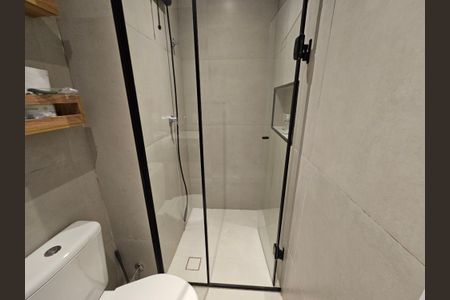 Studio para alugar com 26m², 1 quarto e sem vaga Studio para alugar com 26m², 1 quarto e sem vagaBanheiro