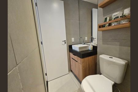 Studio para alugar com 26m², 1 quarto e sem vaga Studio para alugar com 26m², 1 quarto e sem vagaBanheiro